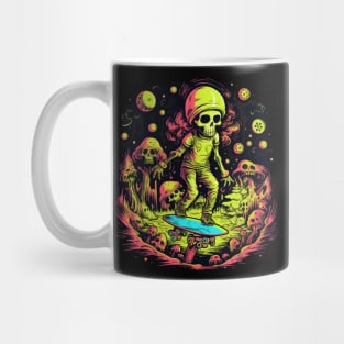 Skating on Mars Mug